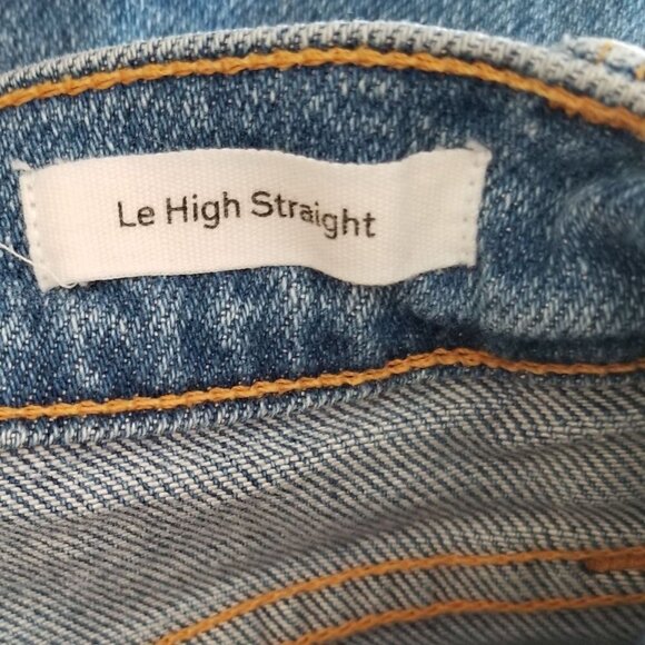 Frame Le High Straight Allowell Crop Ankle Jeans - Picture 13 of 17